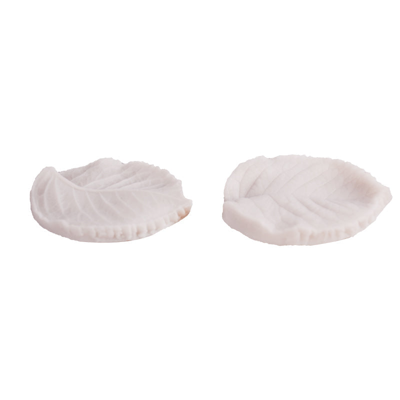 Leaves Emboss Silicone Fondant Mold 2Pcs Set