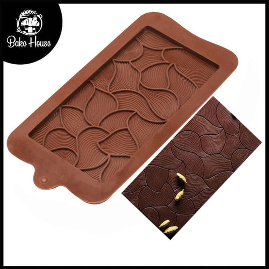 Leaves Imprint Chocolate Bar Mold