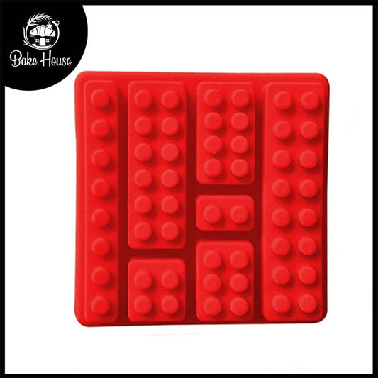 Lego Bricks Silicone Fondant & Chocolate Mold 7 Cavity