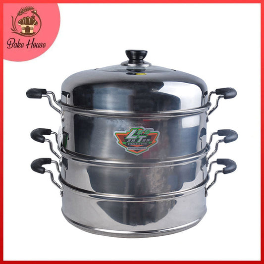 Liantong Stainless Steel 3 Layers Steam Pot 36cm