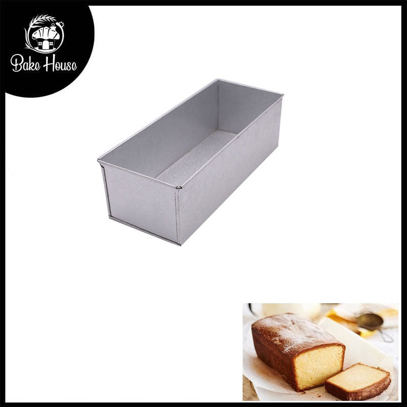 Loaf Cake Baking Mold Silver 6 Inch