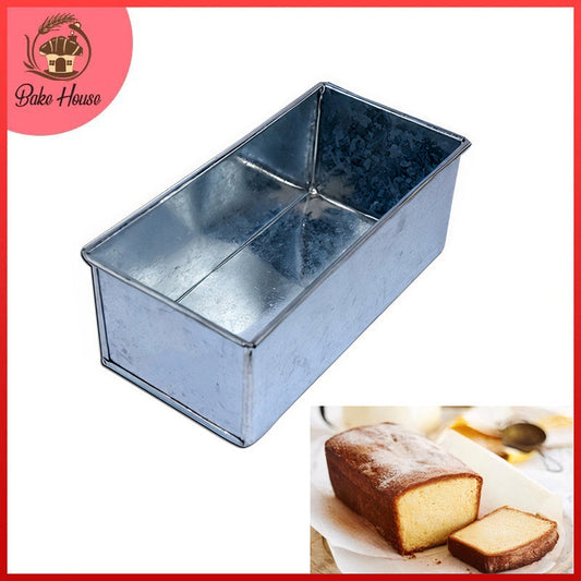 Loaf Cake Baking Mold Silver 7 Inch