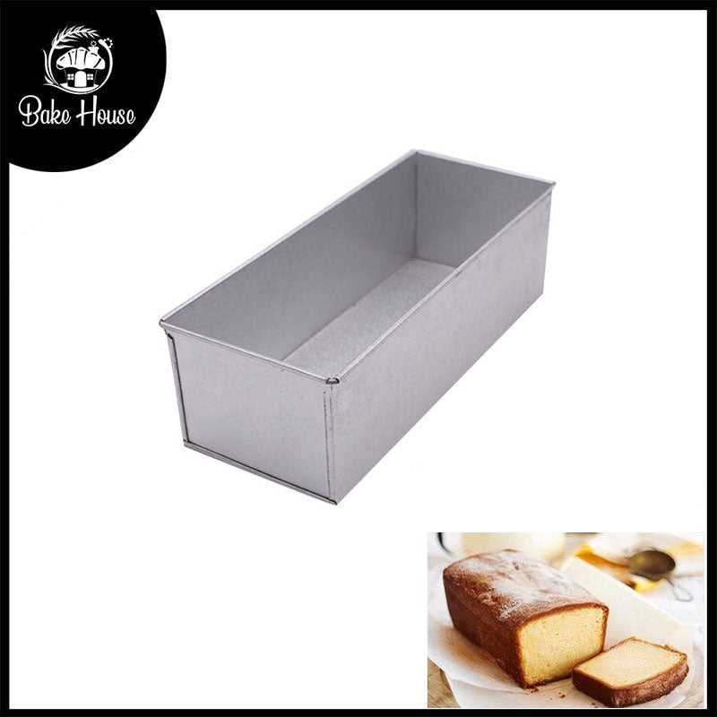 Loaf Cake Baking Mold Silver 7 Inch