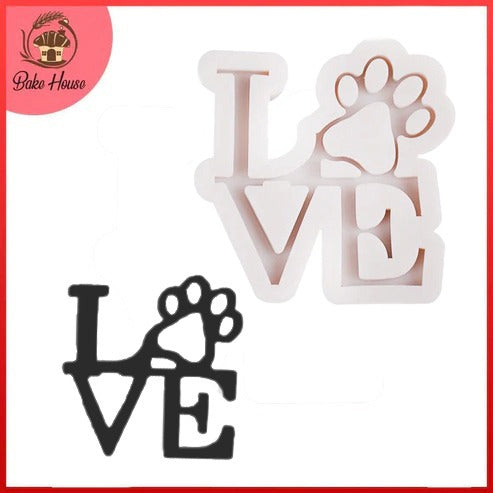 Love Bear Paw Silicone Fondant Mold