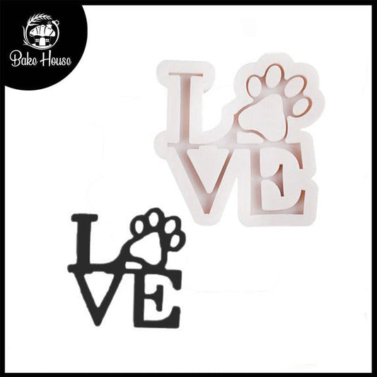 Love Bear Paw Silicone Fondant Mold