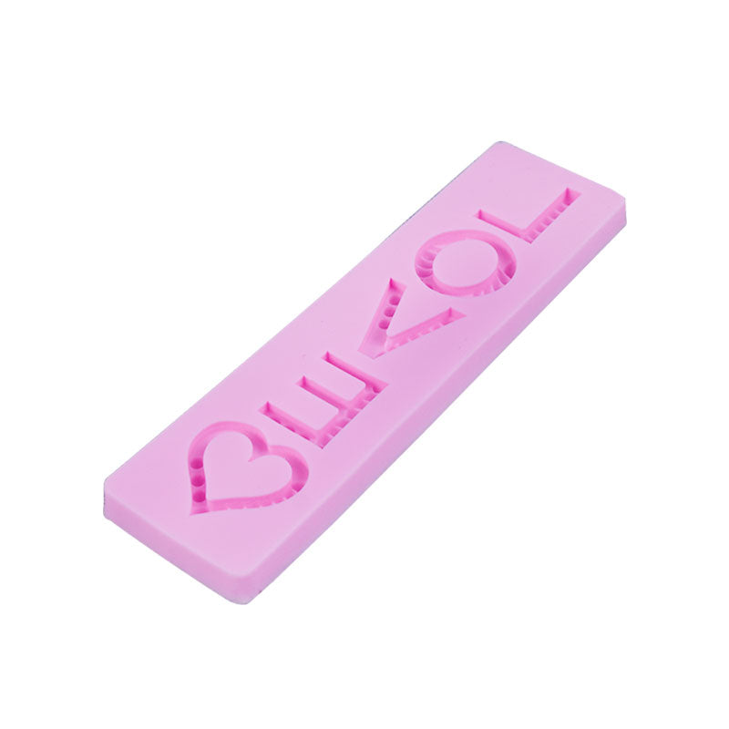 Love Silicone Fondant Mold