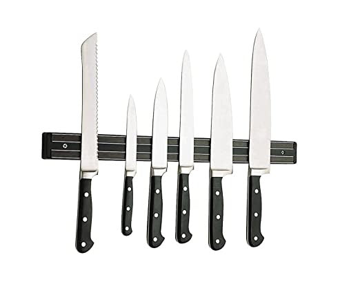 Magnetic Wall Mounted Knives Holding Strip 34cm