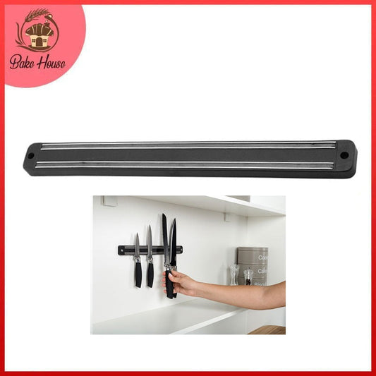 Magnetic Wall Mounted Knives Holding Strip 34cm