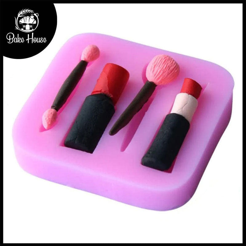 Makeup Fondant Silicone Mold 4 Cavity