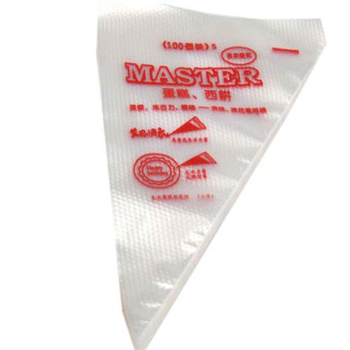 Master Disposable Piping Bags 100Pcs Pack 10 Inch