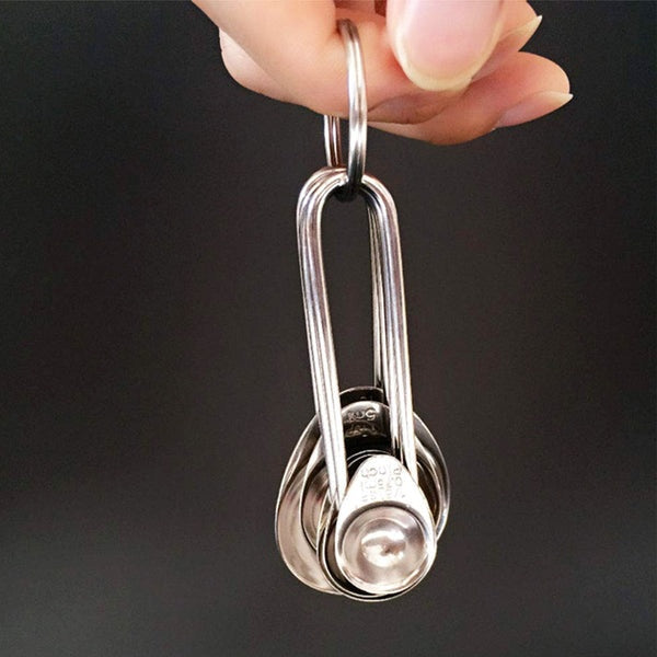 Stainless Steel Measuring Spoon 4Pcs Set