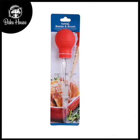 Meat Basting Tube With Cleaning Brush