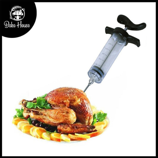 Meat Injector Syringe High Quality Plastic & Steel