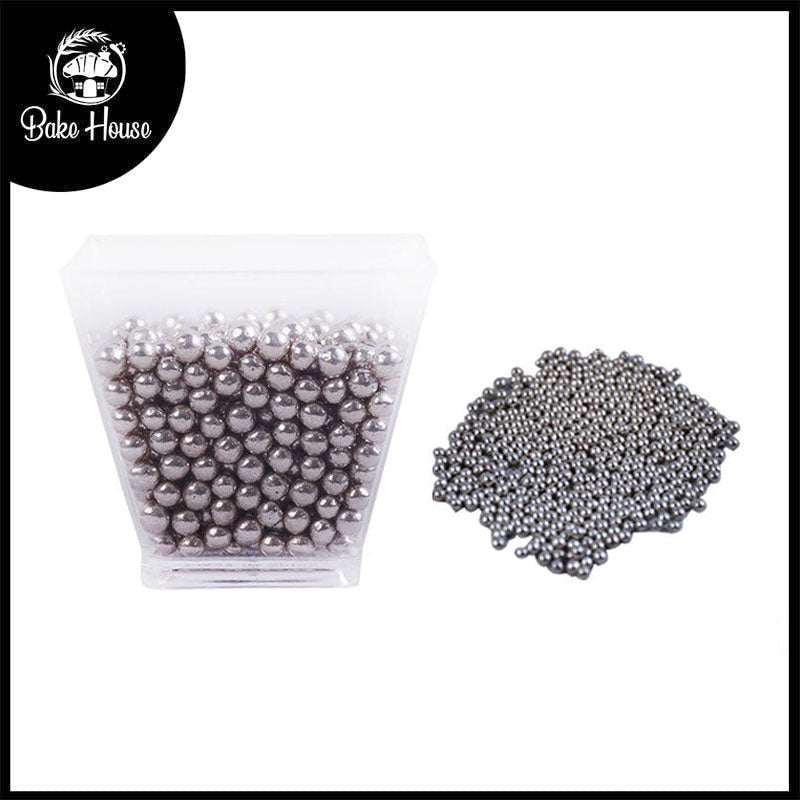 Medium Silver Edible Pearls 30g Pack