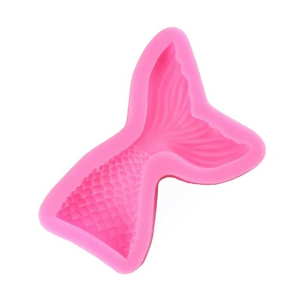 Mermaid Fish Tail Silicone Fondant Mold Large Size