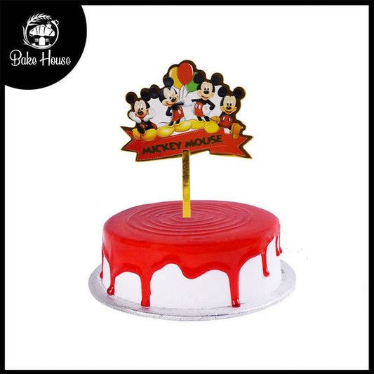 Mickey Mouse Happy Birthday Cake Topper