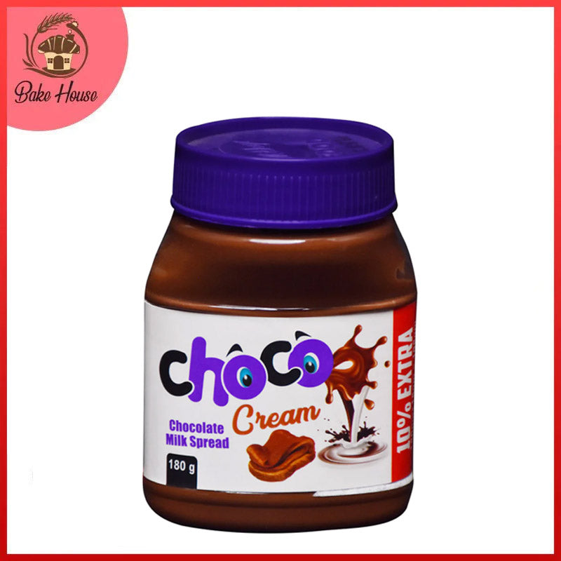 Milkyz Food Choco Cream Chocolate Milk Spread 180g Jar Bottle