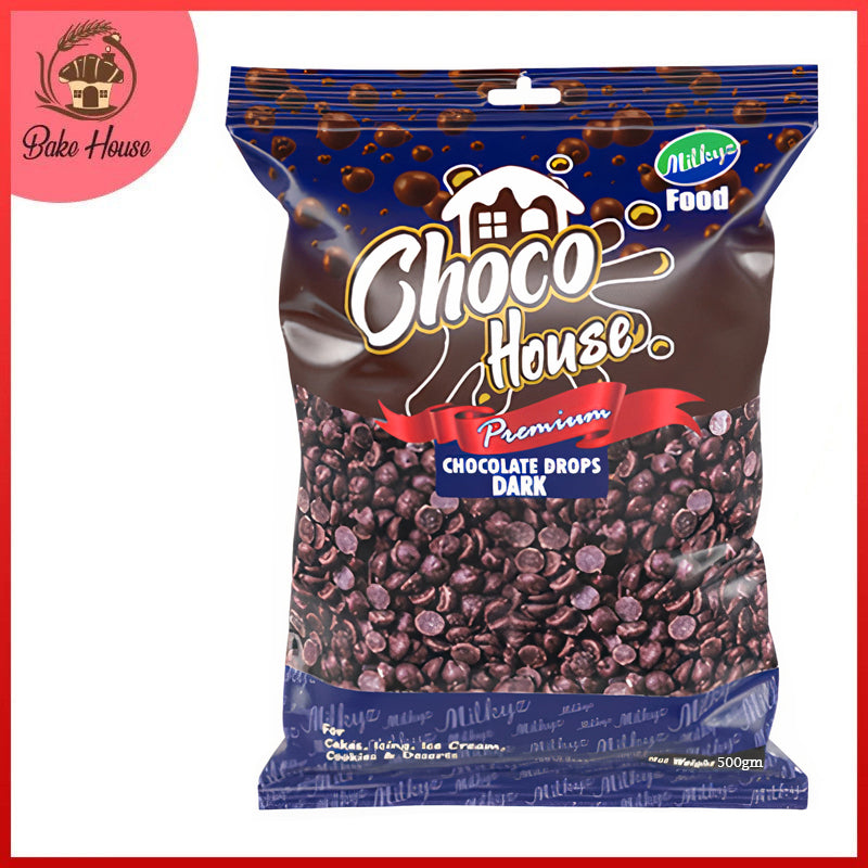 Milkyz Food Choco House Black Chocolate Chip 500g Pack