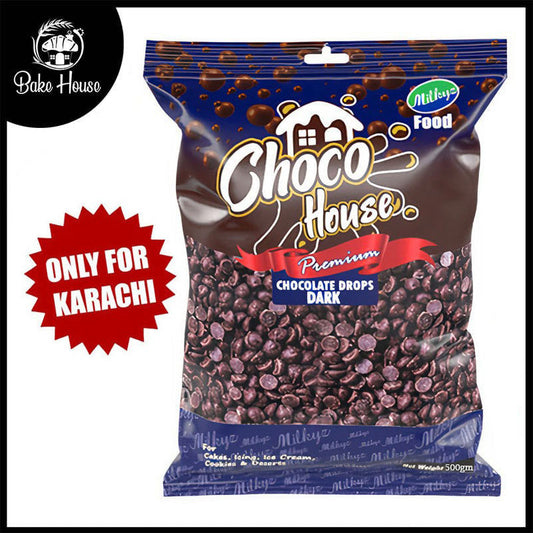 Milkyz Food Choco House Black Chocolate Chip 500g Pack