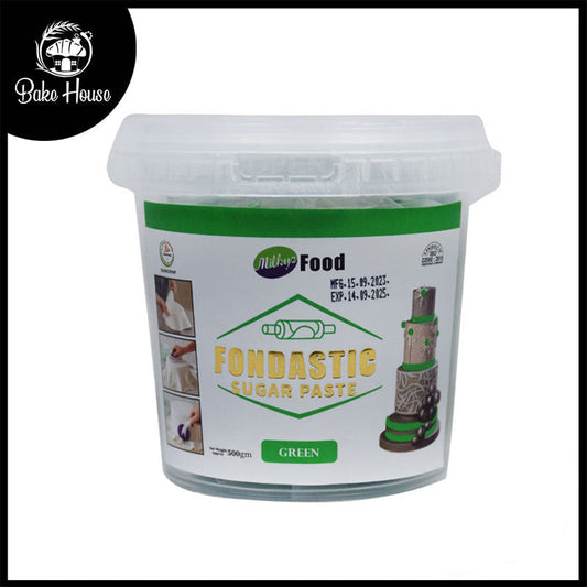 Milkyz Food Fondastic Green Fondant Sugar Paste 500gm