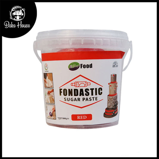 Milkyz Food Fondastic Red Fondant Sugar Paste 500gm