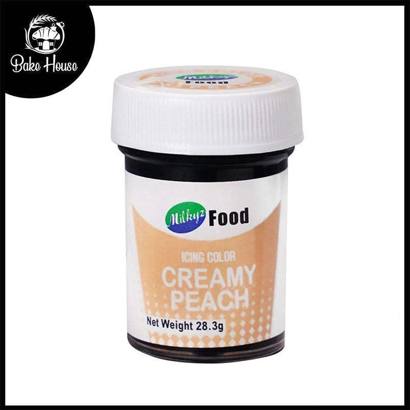 Milkyz Food Gel Icing Color Creamy Peach