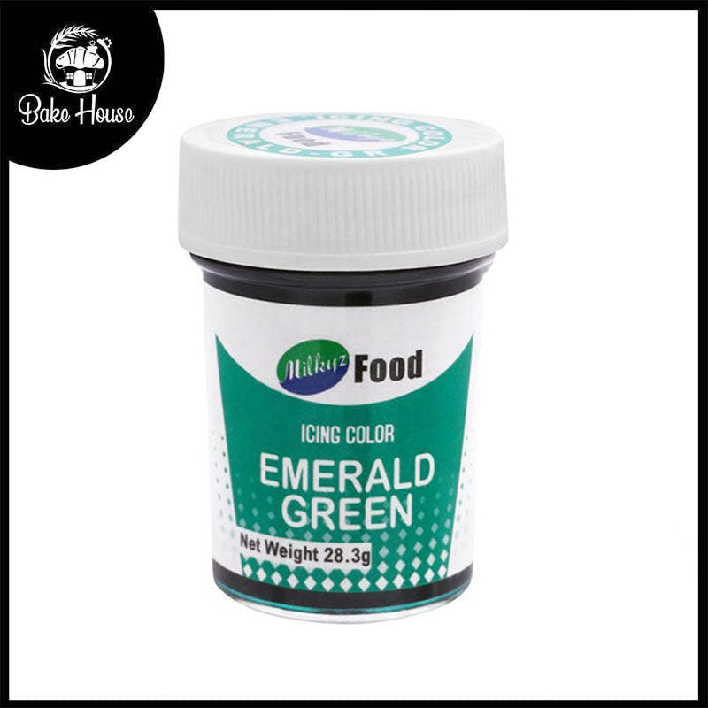 Milkyz Food Gel Icing Color Emerald Green – Bake House - The Baking ...