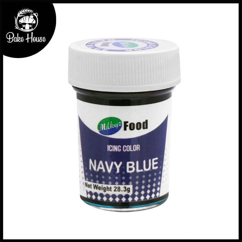 Milkyz Food Gel Icing Color Navy Blue