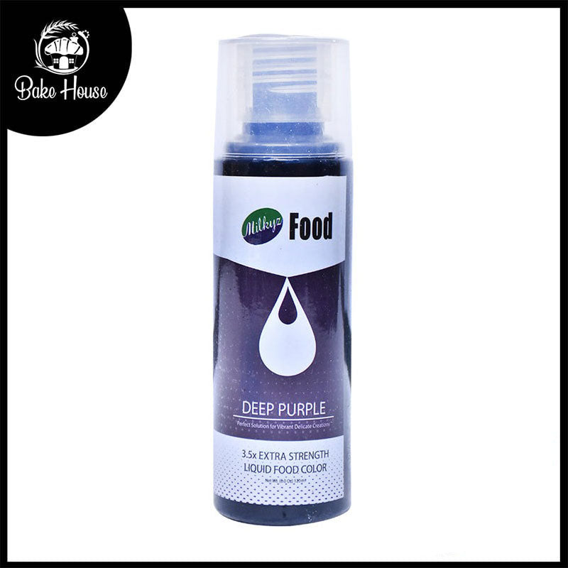 Milkyz Food Liquid Food Color Deep Purple 120ML Bottle