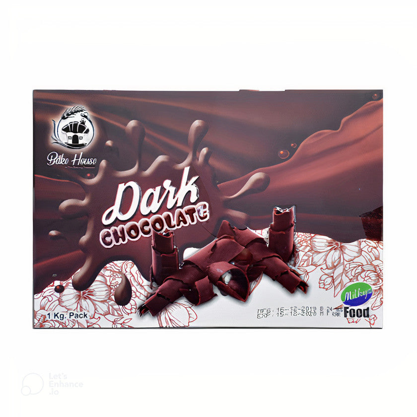 Milkyz Food Premium Dark Chocolate Compound 1KG Pack