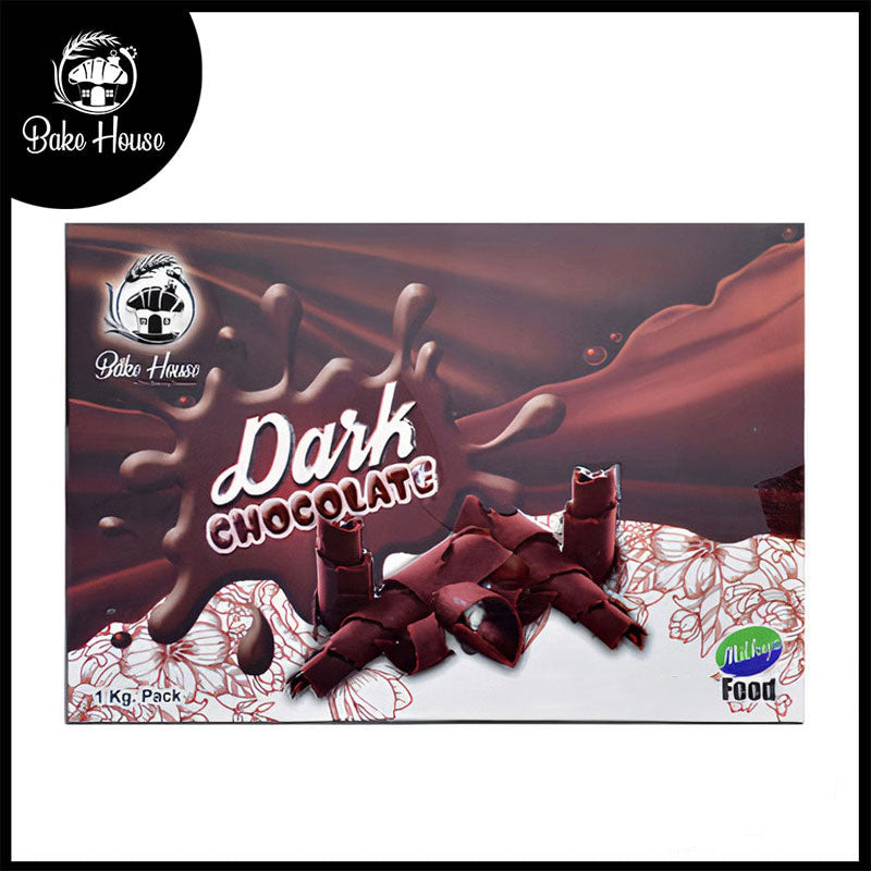 Milkyz Food Premium Dark Chocolate Compound 1KG Pack