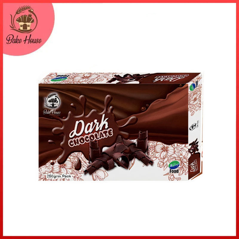 Milkyz Food Premium Dark Chocolate Compound 250g Pack