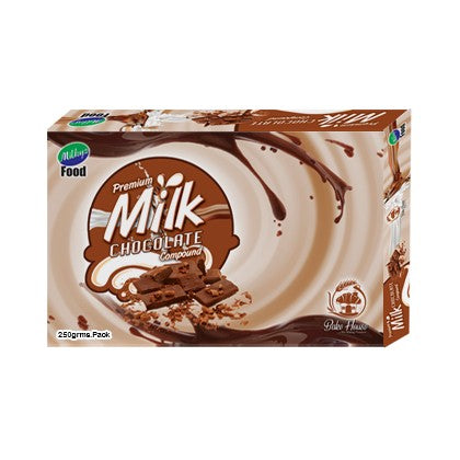 Milk on sale chocolate compound