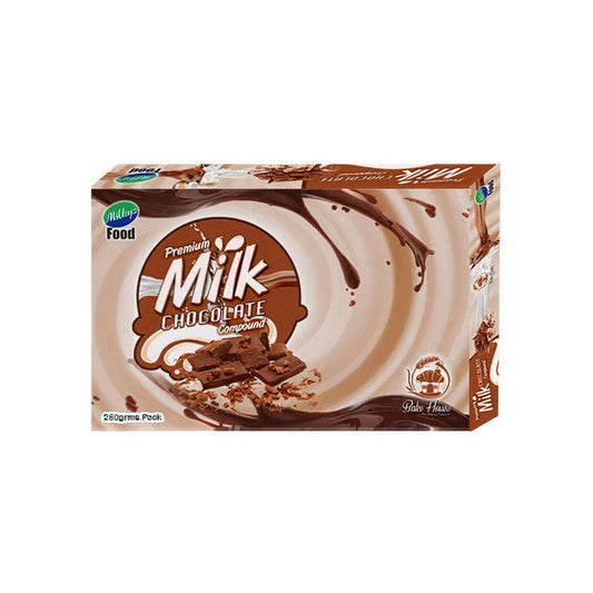 Milkyz Food Premium Milk Chocolate Compound 250g Pack