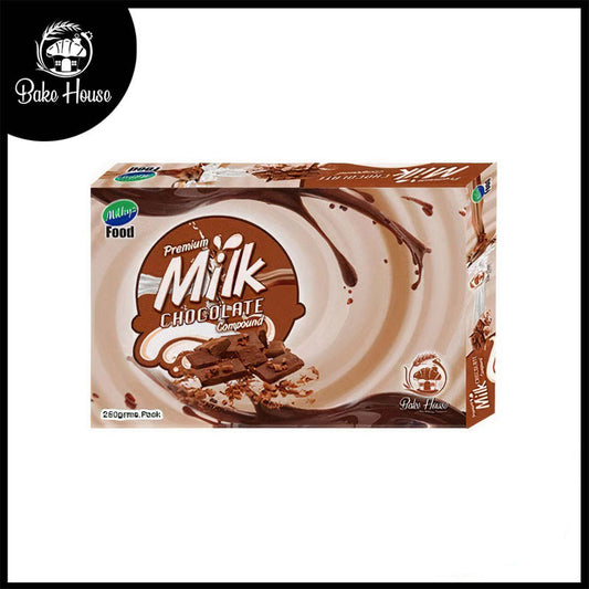 Milkyz Food Premium Milk Chocolate Compound 250g Pack