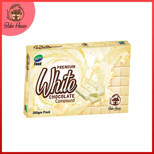Milkyz Food Premium White Chocolate Compound 250g Pack