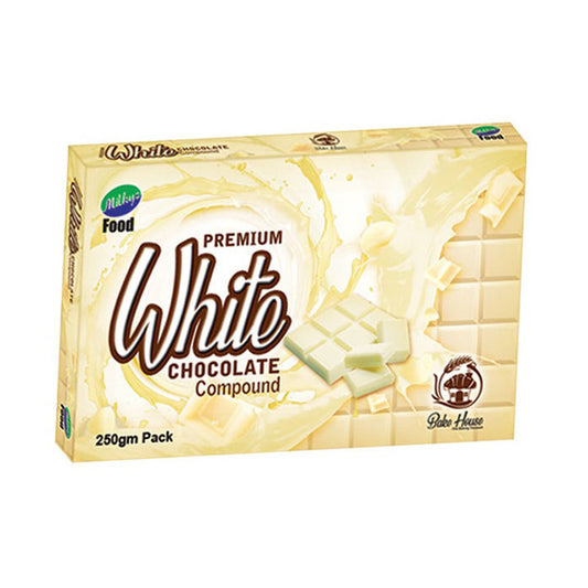 Milkyz Food Premium White Chocolate Compound 250g Pack