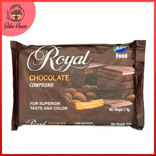 Milkyz Food Royal Chocolate Compound 2KG Slab