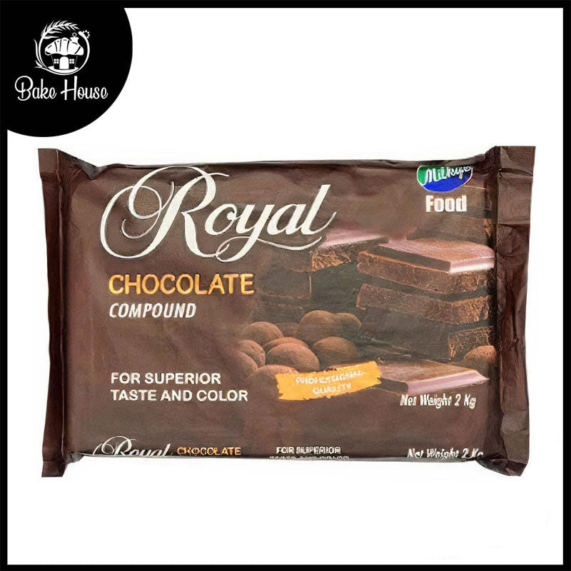 Milkyz Food Royal Chocolate Compound 2KG Slab