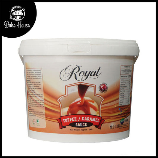 Milkyz Food Royal Toffee / Caramel Sauce 3KG Bucket