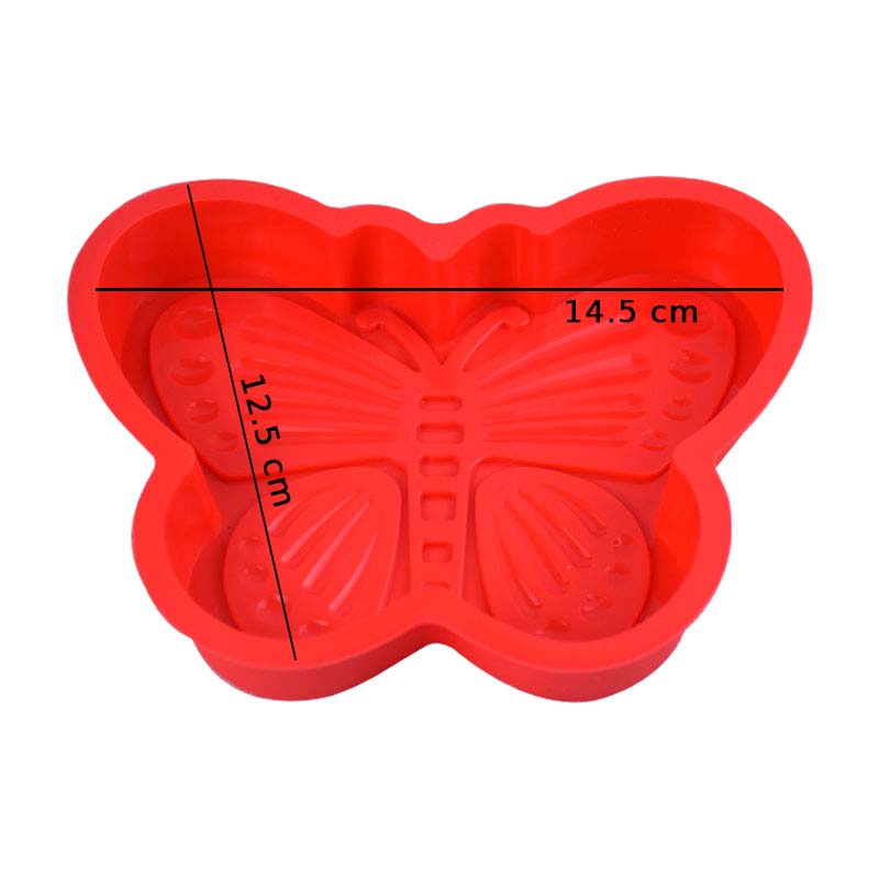 Mini Butterfly Silicone Cake Baking Mold