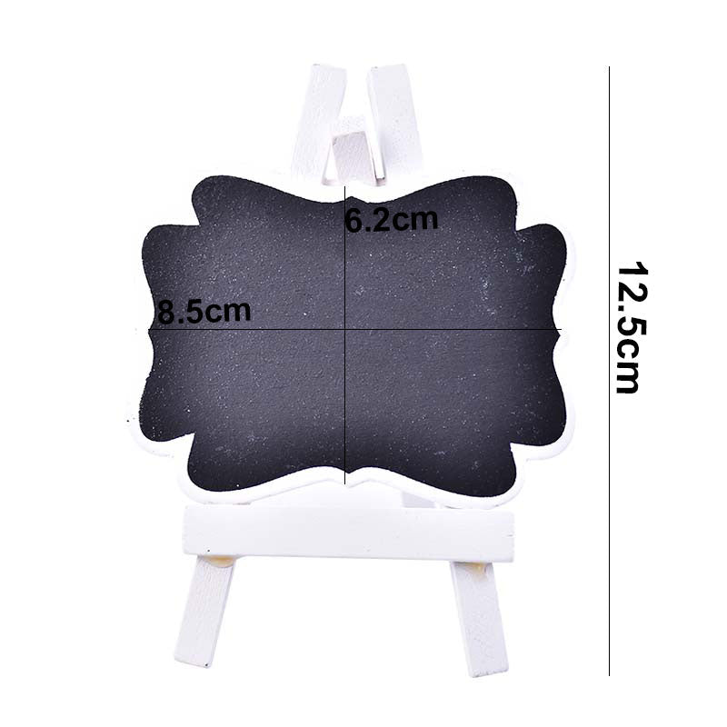 Mini Chalkboards, Message Board with Stand (Design 01)