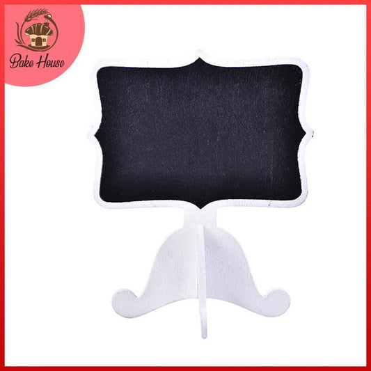 Mini ChalkBoard, Message Board with Stand (Design 02)