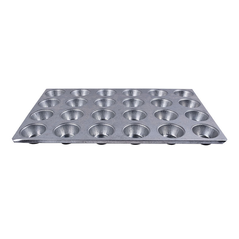 Mini Cupcake Muffin Baking Tray Iron 24 Cavity
