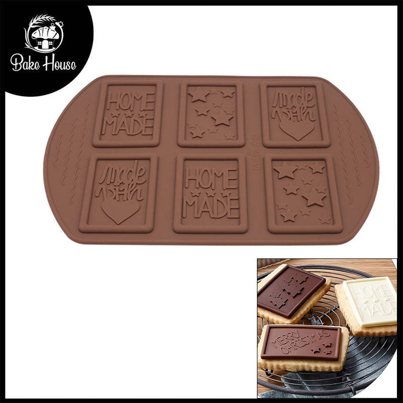 Mini Frames Silicone Chocolate Mold 6 Cavity