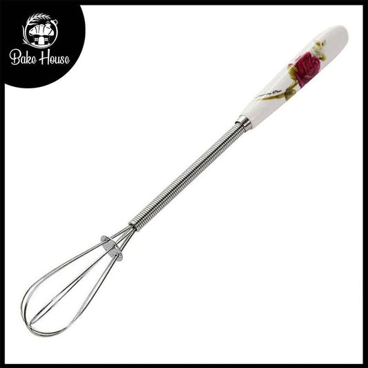 Mini Hand Whisk Stainless Steel Plastic Handle