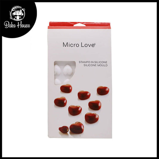 Mini Heart Silicone Fondant And Chocolate Mold 35 Cavity