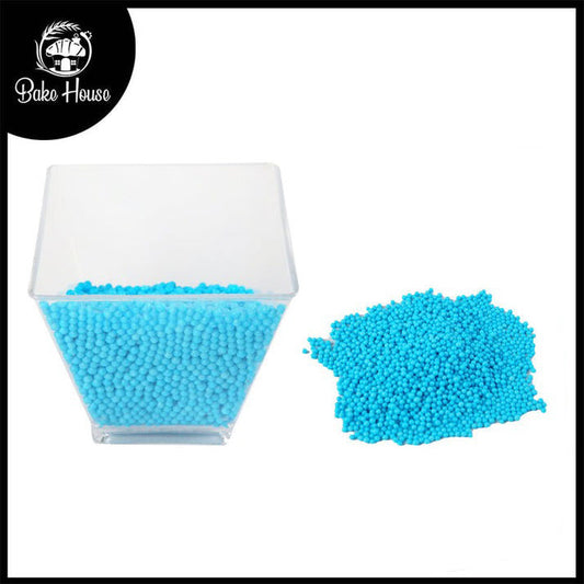 Mini Sky Blue Edible Pearls 30g Pack