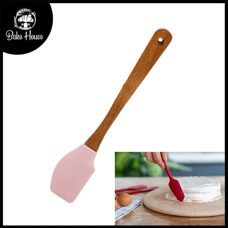 Mini Spatula With Wood Handle