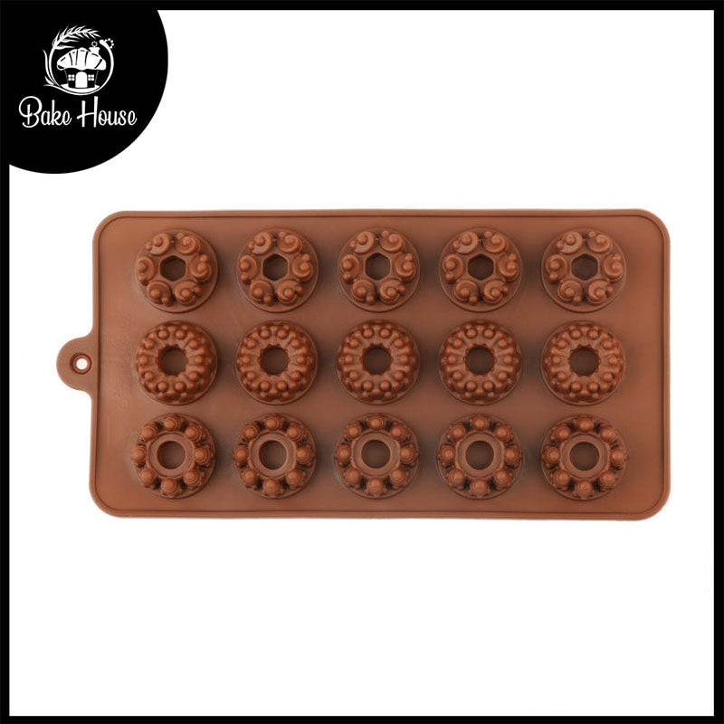 Mix Chocolate Silicone Mold 15 Cavity